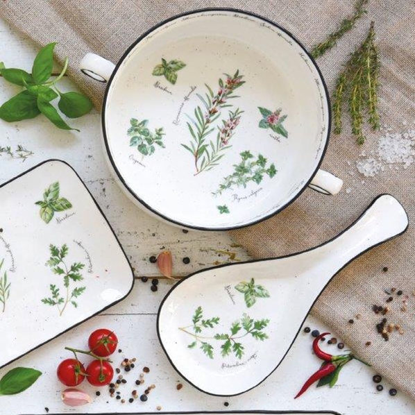 Easy Life Блюдо сервировочное Easy Life Herbarium крутящееся