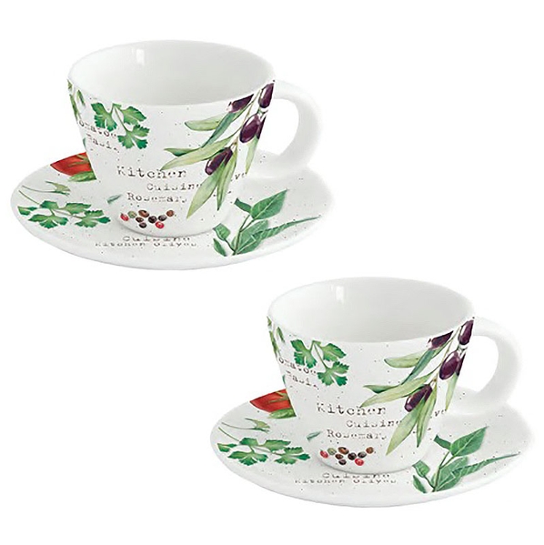 Easy Life Набор кофейных пар Easy Life Home & Kitchen