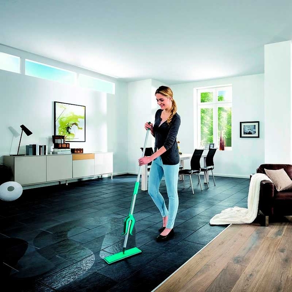 Leifheit Швабра с телескопической ручкой и отжимом Leifheit Picobello Plus M