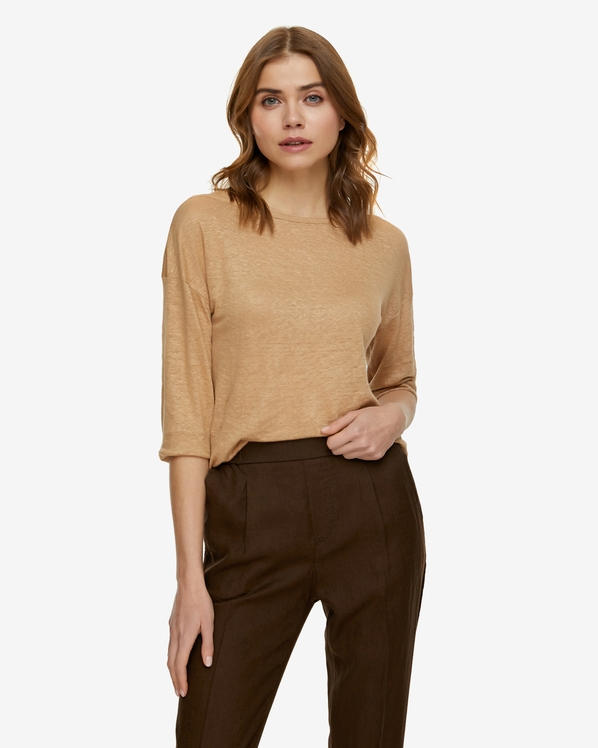 United colors of Benetton Футболка из 100% льна Benetton