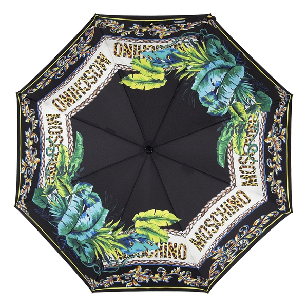 Moschino Зонт складной Moschino 8862-OCA Barocco Black