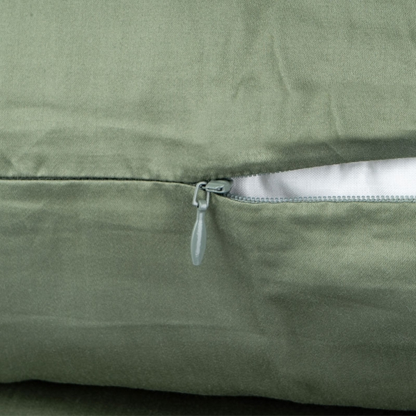Borascotton Комплект постельного белья 1,5-спальный Borascotton Cloud, зеленый