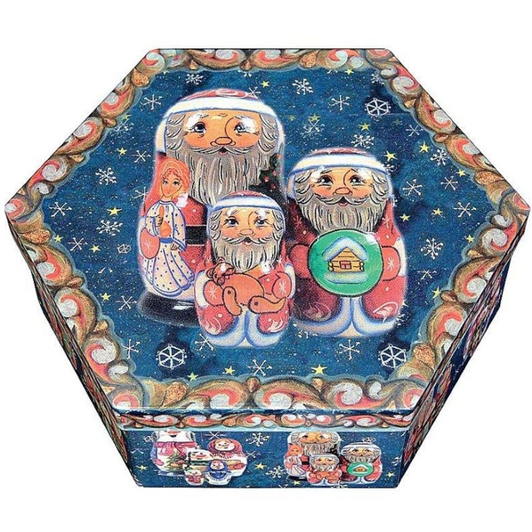 Mister Christmas Набор елочных игрушек Mister Christmas папье-маше, 7шт