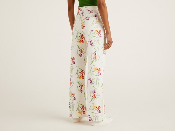 United colors of Benetton Джинсы с узором Benetton