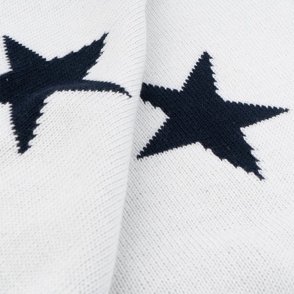 Gant Home Плед 130x180см Gant Home Star Knit, черный