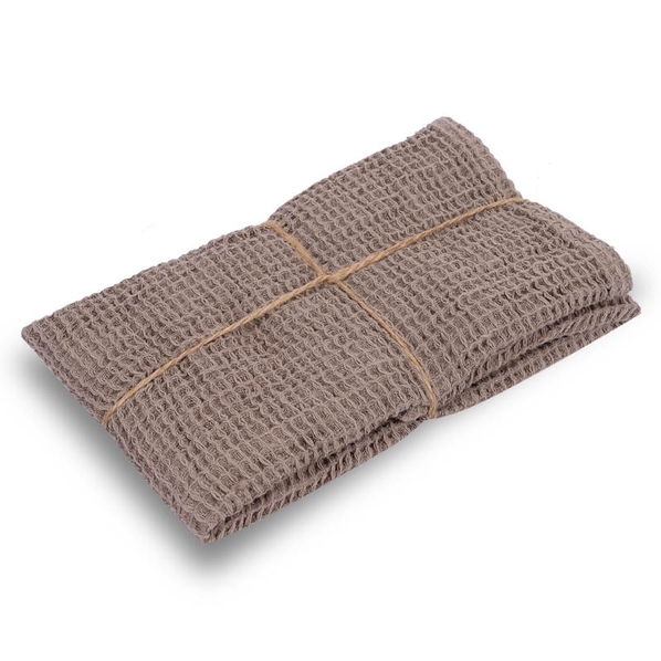 Linen Love Полотенце вафельное Linen Love Вафля камни 30x50см