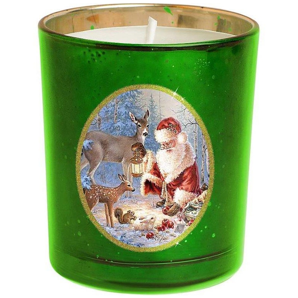 Mister Christmas Свеча декоративная Mister Christmas Зимняя сказка 8см