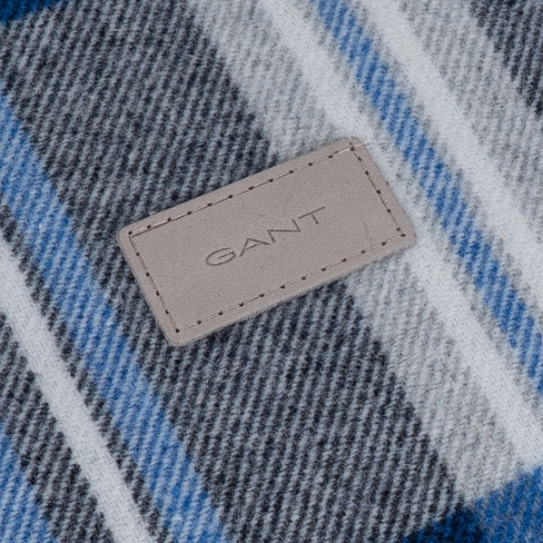 Gant Home Плед 130x180см Gant Home Tartan Check, синий