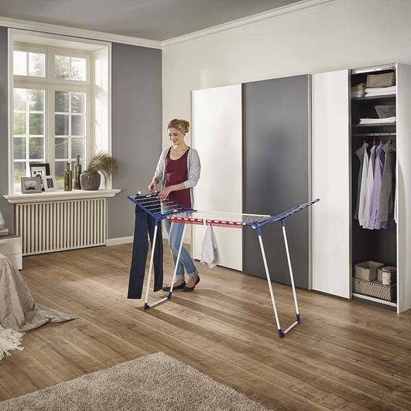 Leifheit Сушилка для белья напольная, Leifheit Pegasus 150 Solid Slim, 55см