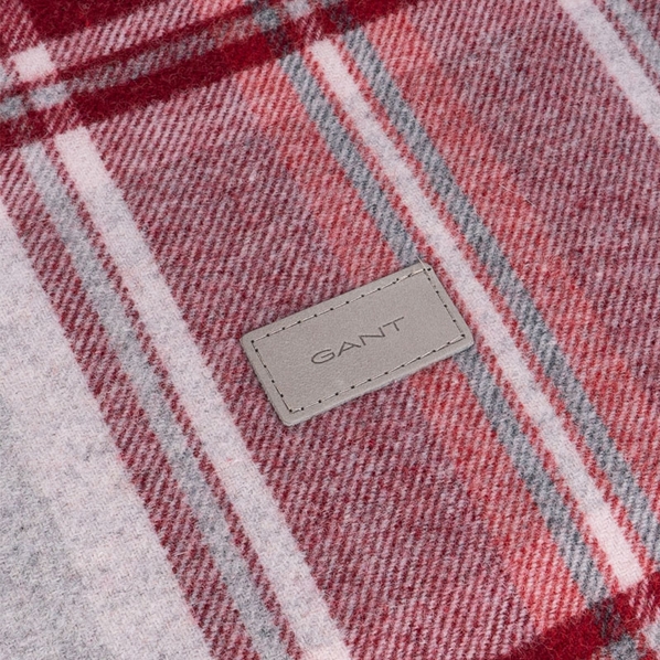 Gant Home Плед 130x180см Gant Home Tartan Check, красный