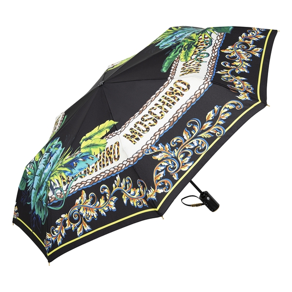 Moschino Зонт складной Moschino 8862-OCA Barocco Black
