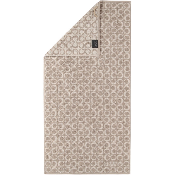 Cawo Махровое полотенце Cawo Two-Tone 80x150см, цвет песочный