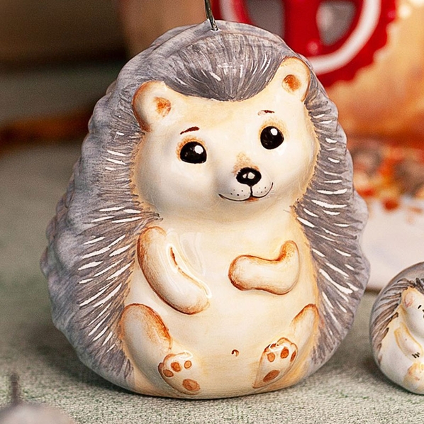 Ярославская Керамическая Мануфактура Елочная игрушка Ярославская Керамическая Мануфактура Лесные зверята. Еж