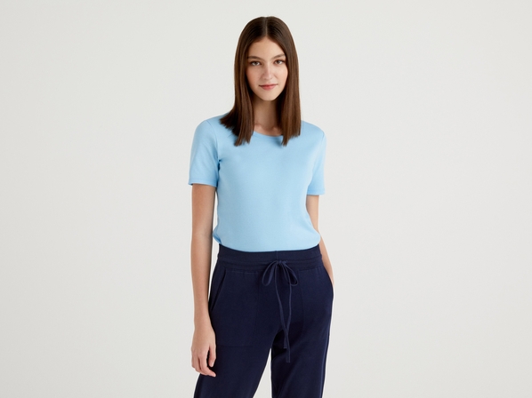 United colors of Benetton Футболка из 100% хлопка с коротким рукавом Benetton