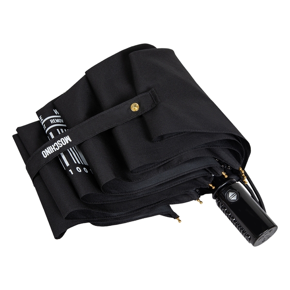 Moschino Зонт складной Moschino 8941-OCA Care label Black