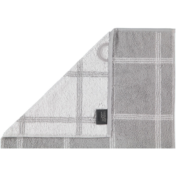 Cawo Полотенце махровое Cawo Two-Tone 80x150см, цвет платина