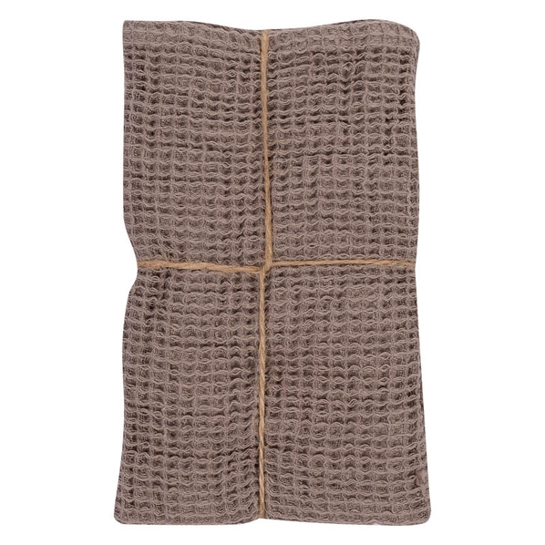 Linen Love Полотенце вафельное Linen Love Вафля камни 30x50см