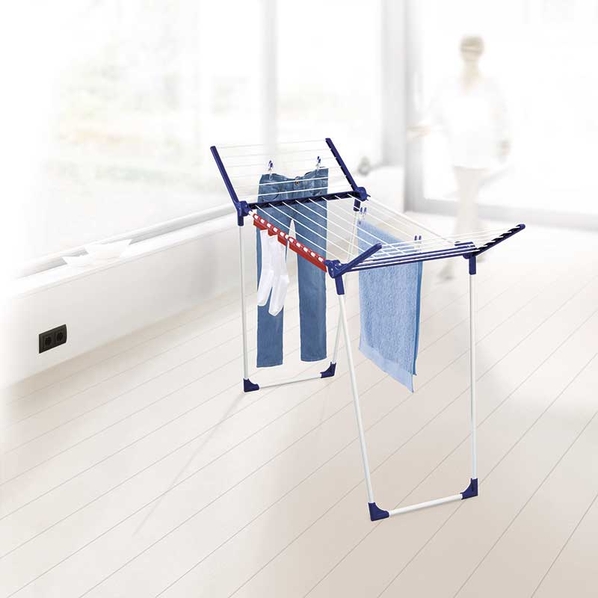 Leifheit Сушилка для белья напольная, Leifheit Pegasus 150 Solid Slim, 55см