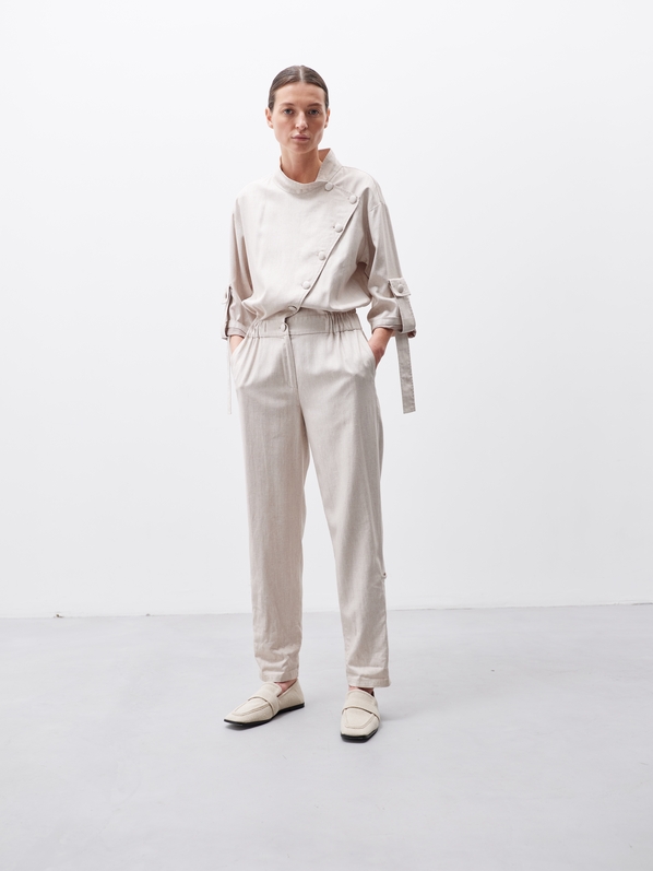 FASHION REBELS Комбинезон бежевый