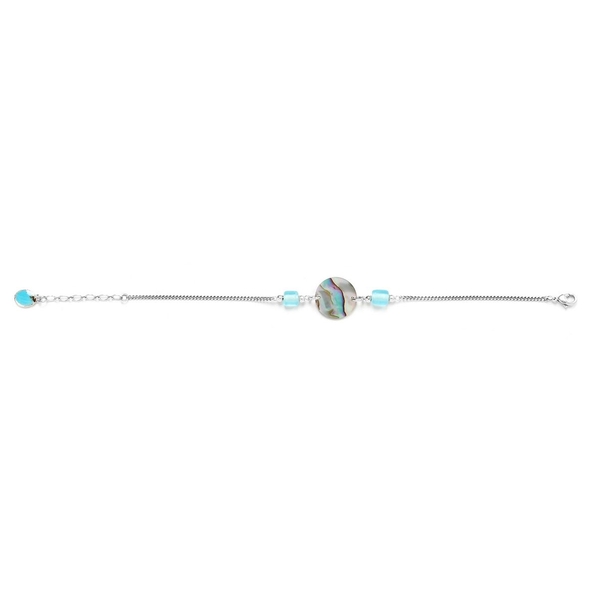 Nature Bijoux Браслет Nature Bijoux, Mauna kai, с гелиотисом и стеклом, NB22.1-13-42140