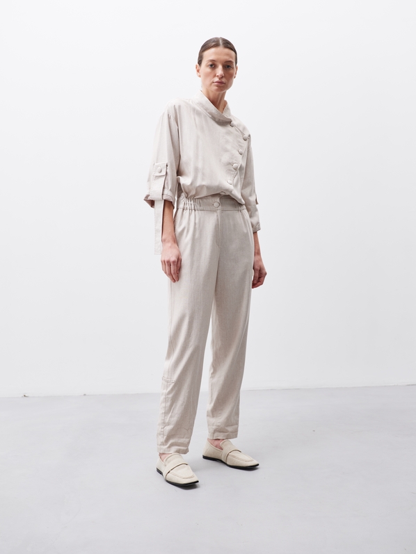 FASHION REBELS Комбинезон бежевый