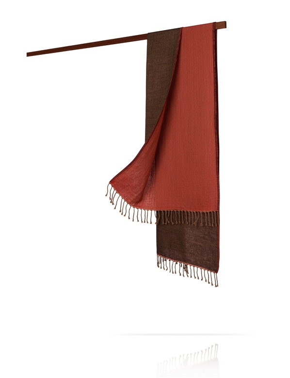 Michel Katana Палантин Унисекс W230-PLAID/MARON.CARROT (70 x 215)