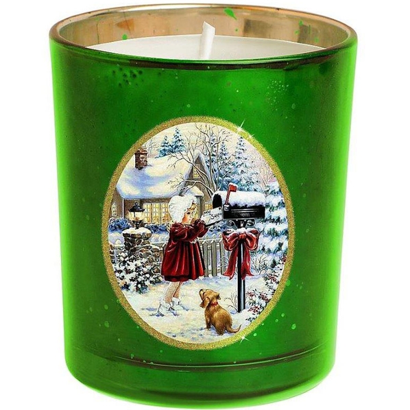 Mister Christmas Свеча декоративная Mister Christmas Зимняя сказка 8см