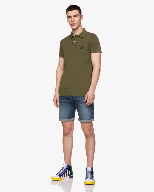 United colors of Benetton Джинсовые шорты из 100% хлопка Benetton