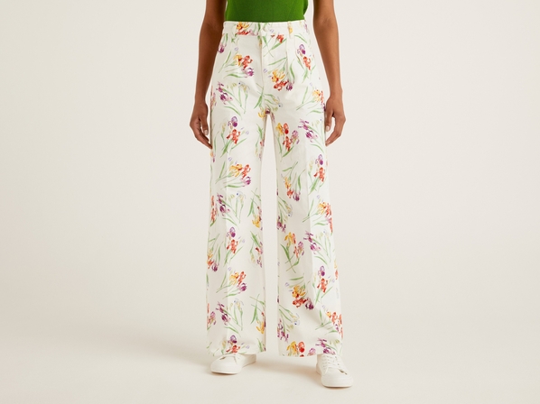 United colors of Benetton Джинсы с узором Benetton
