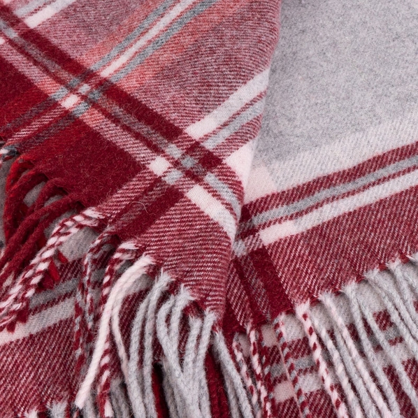 Gant Home Плед 130x180см Gant Home Tartan Check, красный