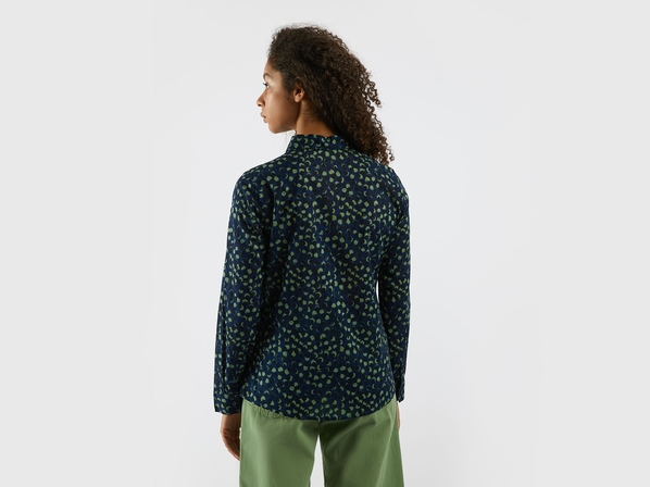 United colors of Benetton Рубашка принтованная из хлопка Benetton