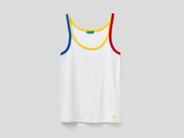 United colors of Benetton Топ из 100% хлопка Benetton