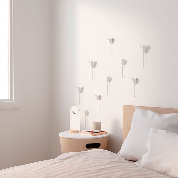 Umbra Декор для стен Umbra Bloomer 9 элементов, белый