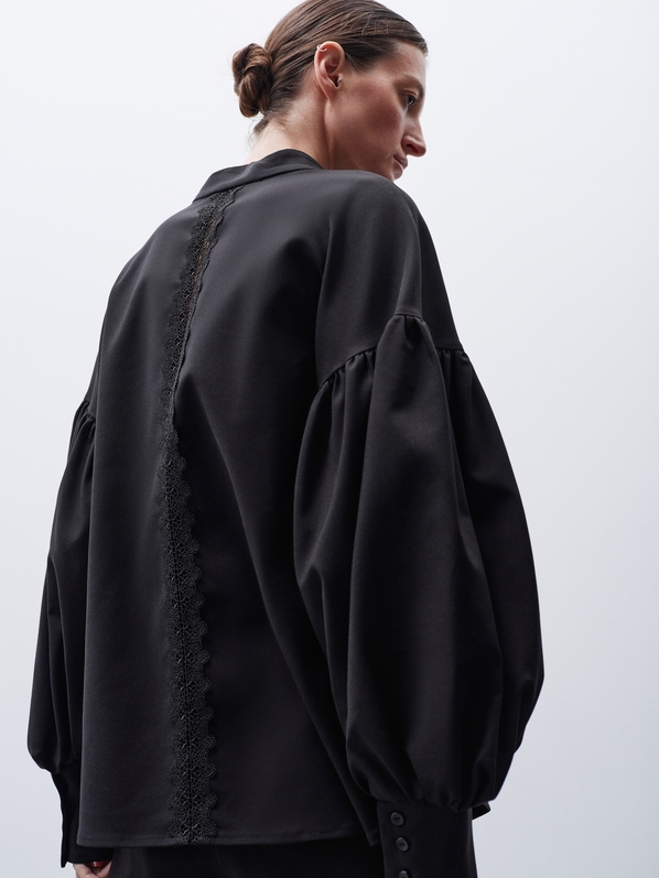 FASHION REBELS Блузка с буффами