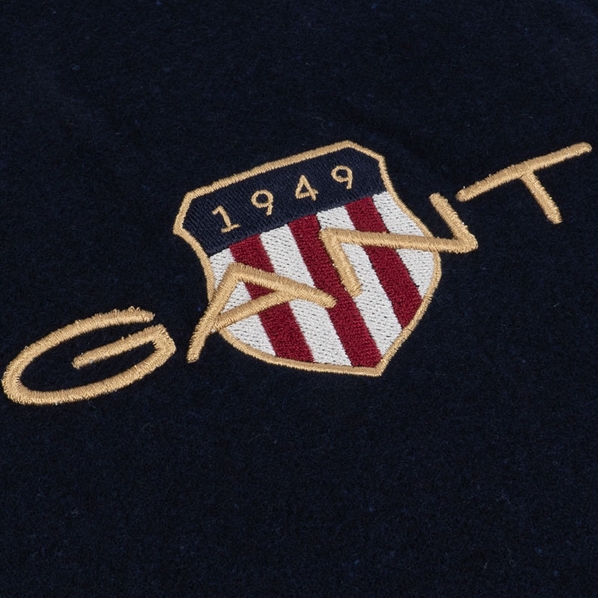 Gant Home Плед 130x180см Gant Home Archive Shield, синий